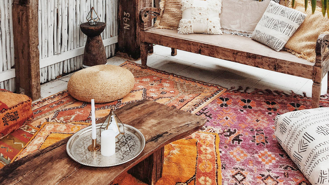 Vintage Moroccan Rugs Australia's Most Beautiful Collection ☽·ﾟ Blush & Ochre